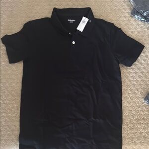Old Navy Black Polo Shirt ** Lot of 2